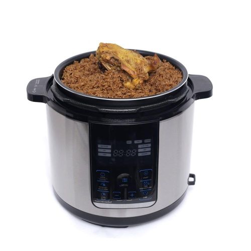 Pixel 7 Liters Multi-functional Electric Pressure Cooker PIX 2011B - Silver