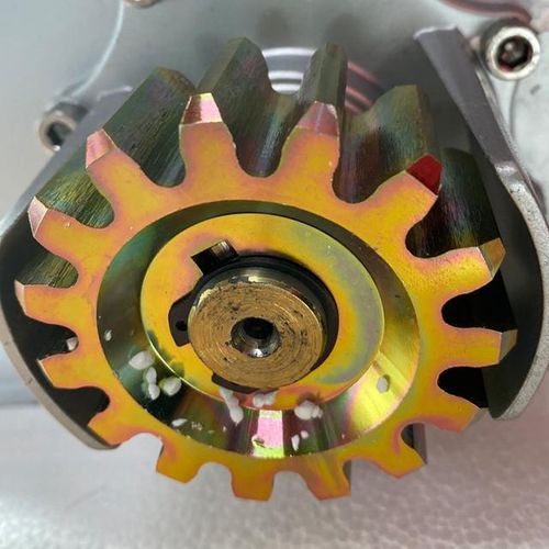 Galvanized Gear Pinion Replacement Gear Fitting For Wj-Mp202 Automatic Electric Sliding Gate Motor Opener