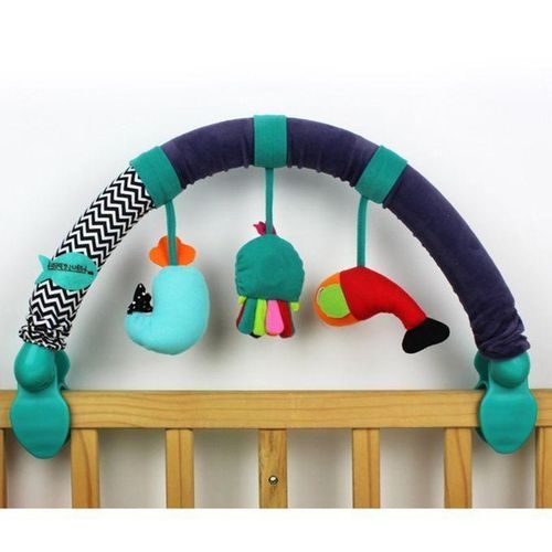 OR Baby Stroller/Bed/Crib Hanging Toys For Tots Cots Seat Cute Plush Rattles Multi-color Mixed
