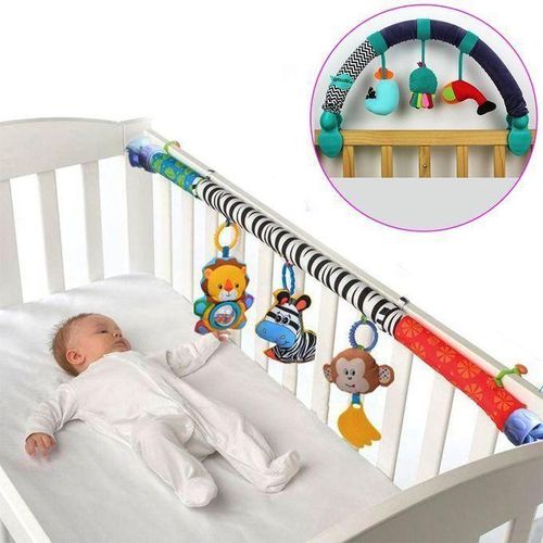 OR Baby Stroller/Bed/Crib Hanging Toys For Tots Cots Seat Cute Plush Rattles Multi-color Mixed