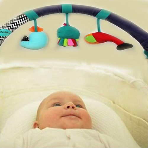OR Baby Stroller/Bed/Crib Hanging Toys For Tots Cots Seat Cute Plush Rattles Multi-color Mixed