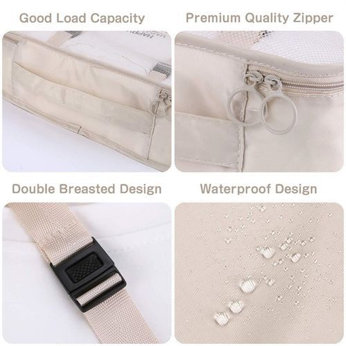 8pcs Set Travel Organizer Storage Bags Suitcase Packing Set