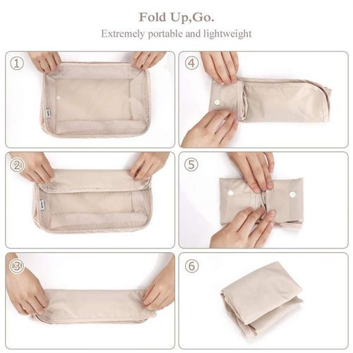 8pcs Set Travel Organizer Storage Bags Suitcase Packing Set