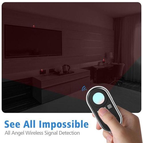 Portable Hidden Camera Detector Wireless Signal Scanner Hotel Anti-spy Prevent Monitoring Mini Finder