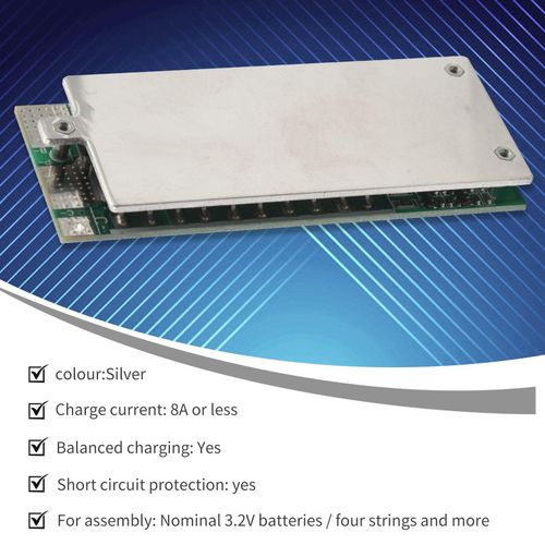 4S 12V 100A Protection Circuit Board Lifepo4 Bms 3.2V With Balanced Ups Inverter Energy Storage Packs Charger Battery
