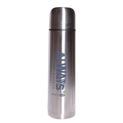 Always Vacuum Hot & Cold  Bottle -  Silver