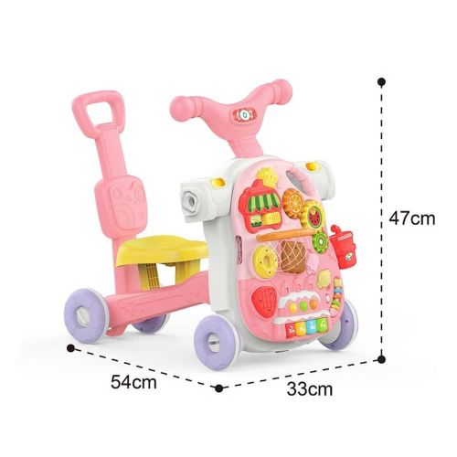 Multi-Fucntional Baby Walker - Multi-Color.