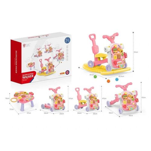 Multi-Fucntional Baby Walker - Multi-Color.