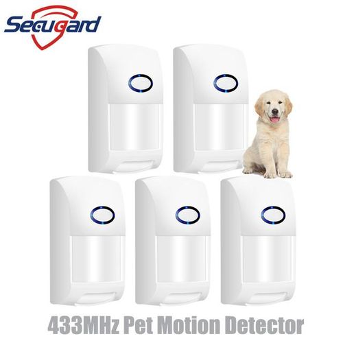 433mhz Motion Sensor Wireless Indoor 25kg Pet Immune Detectors For Home Security Alarm System