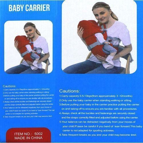 New Comfortable Baby Carrier With a Hood - Navy Blue