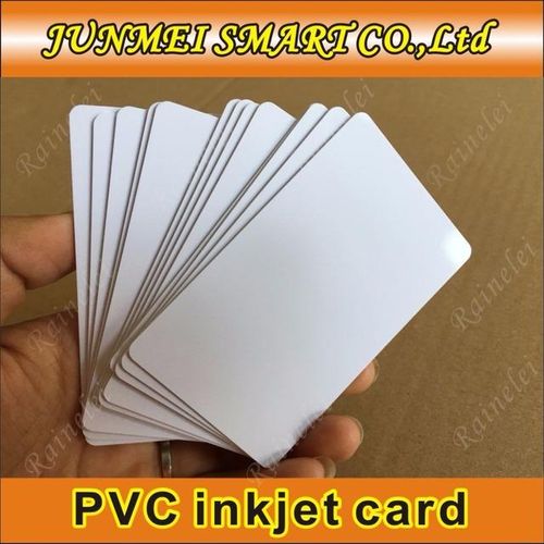 100pcs Printable Blank Inkjet Pvc Id Cards Without Chip For Epson Printer P50 A50 T50 T60 R390 L800 L805