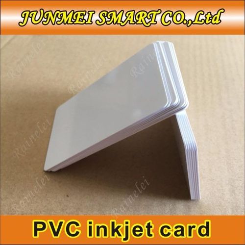 100pcs Printable Blank Inkjet Pvc Id Cards Without Chip For Epson Printer P50 A50 T50 T60 R390 L800 L805