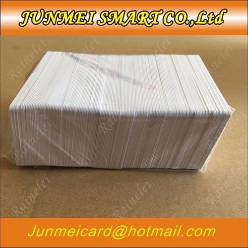 100pcs Printable Blank Inkjet Pvc Id Cards Without Chip For Epson Printer P50 A50 T50 T60 R390 L800 L805