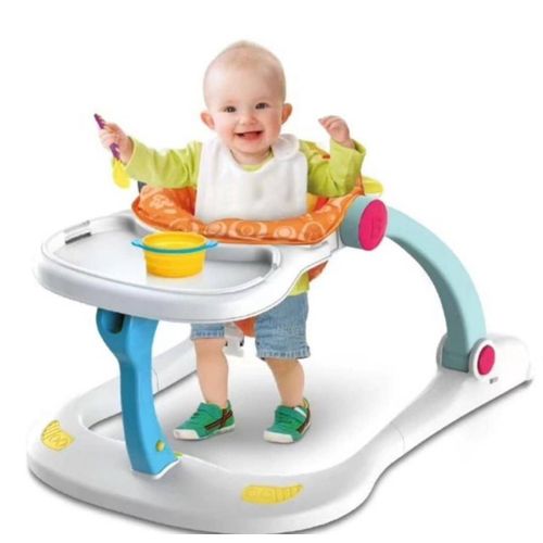 4 in 1 Multi Functional Entertainer Baby Walker,Feeding Seat,Sit & Play,Stand And Walk.