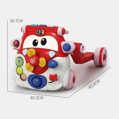 3 in 1 Baby Walker Red