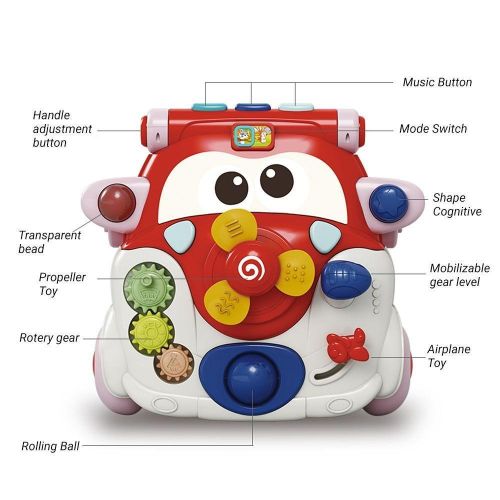 3 in 1 Baby Walker Red