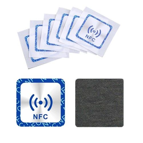 6pcs Nfc Ntag213 Tags Anti Metal Sticker Ntag 213 Metallic Badges Token Label For Smart Mobile Phones