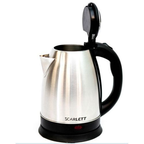 Scarlett Automatic Electric Kettle 2L-Silver,Black