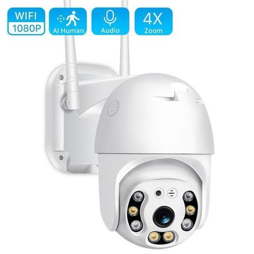 1080P Security Camera WIFI Outdoor PTZ Speed Dome Wireless IP Camera CCTV Pan Tilt 4XZoom IR Network Surveillance P2P CAM