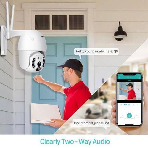 1080P Security Camera WIFI Outdoor PTZ Speed Dome Wireless IP Camera CCTV Pan Tilt 4XZoom IR Network Surveillance P2P CAM