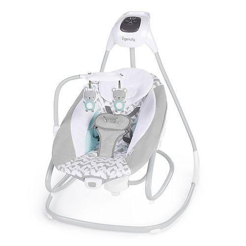 Ingenuity Baby Electric Swing-Rocker Grey