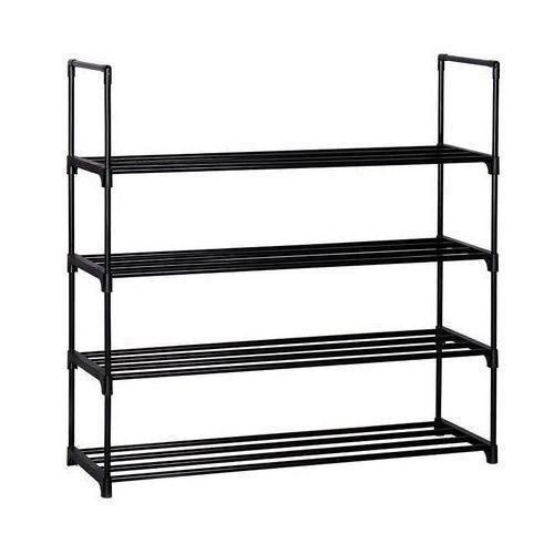 LASA 4 Tier Metal Tower 20 Pair Shoe Rack Storage Organizer Unit