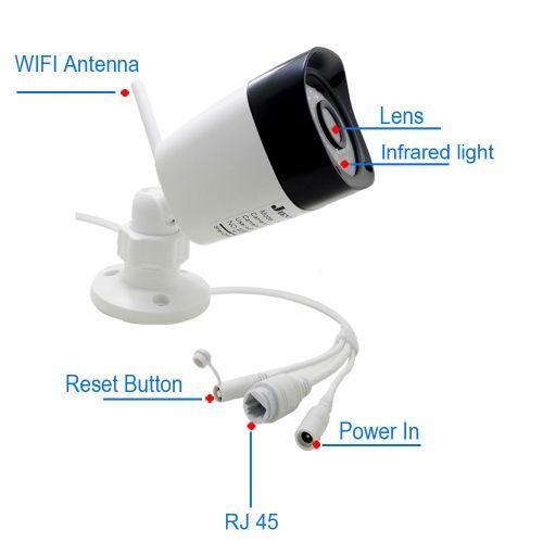 Camera WIFI 1080P HD 960P 720P Outdoor CCTV Security Home Surveillance Waterproof Audio Wireless HD Infrared 2MP WI FI camSurveillance Cameras    3.6mm