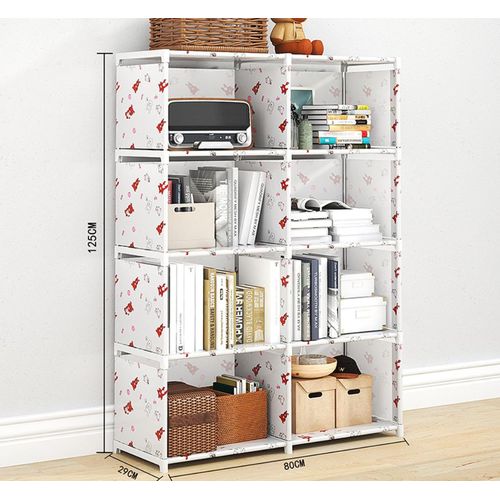 MultiFunctional Storage Rack Multi-layer Bookshelf-multicolor