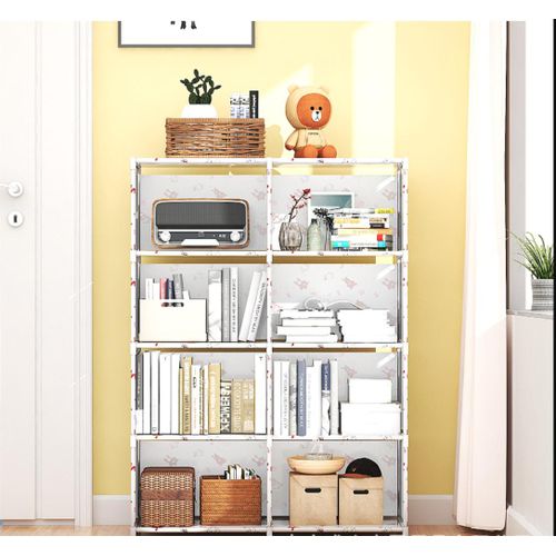 MultiFunctional Storage Rack Multi-layer Bookshelf-multicolor