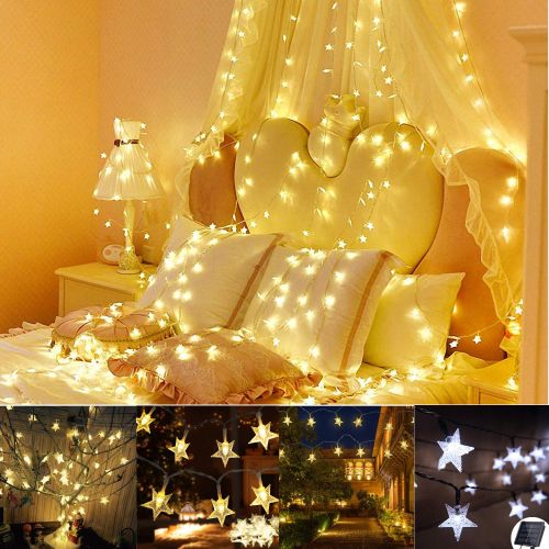 20 LED Star Lights, Decorative Lights, Indoor/Outdoor, Christmas, Party, Wedding