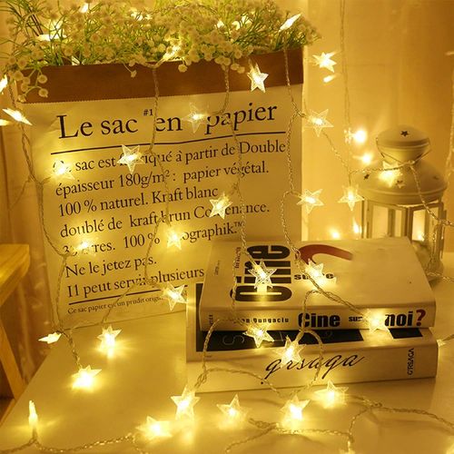 20 LED Star Lights, Decorative Lights, Indoor/Outdoor, Christmas, Party, Wedding