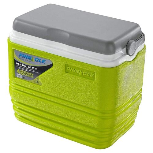 Pinnacle Insulated Water Cooler Ice Chiller Box 10L,Lemon Green.