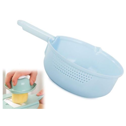 VEGETABLE SLICER SLICER GRATER WITH BOWL COLANDER PEELER