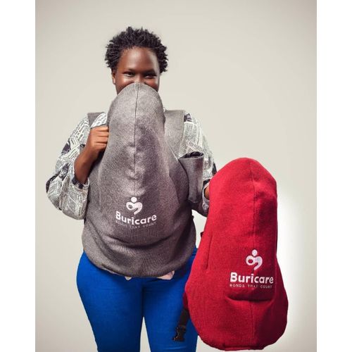 Buri-Care Baby Carrier-Red