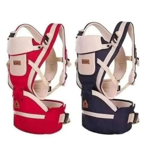 Baby Carrier with Hip Seat All Seasons,Adjustable Baby Holder Carrier for Breastfeeding- Multi