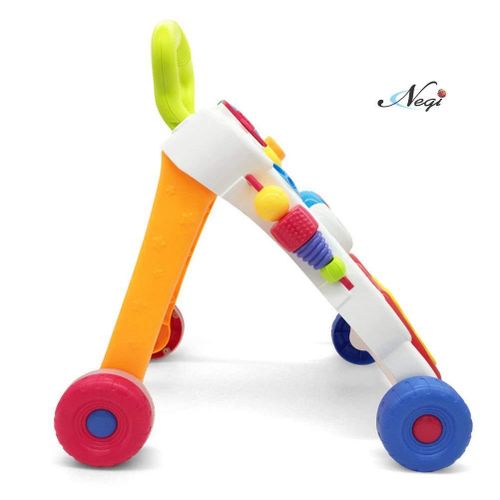 Baby Activity Walker Toy Comes with Two Patterns : Sit and Play, Stand and Walk.(Children Music Walker)