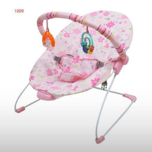 Baby Bouncing Rocker Chair With Toys-Pink