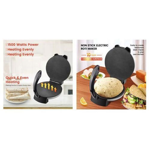 Roti / Chapati Maker – Grey & Black