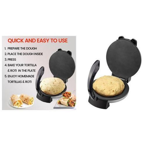 Roti / Chapati Maker – Grey & Black