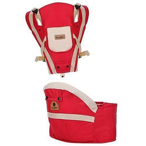 Willbaby 3 In 1 Hip Seat Baby Carrier-Red