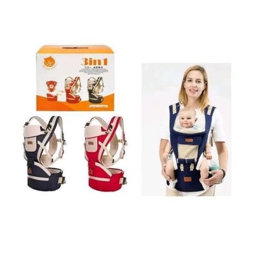 Willbaby 3 In 1 Hip Seat Baby Carrier-Red