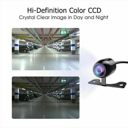 Dc 12v Waterproof Analog Cctv Mini Security Camera 150 Degree Wide Angle Mirror Image Car Rear View Camera 6m Cable