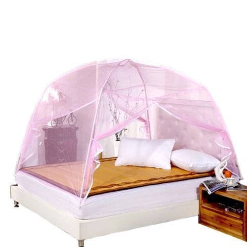 Tent  Folding Mosquito Net -  Pink