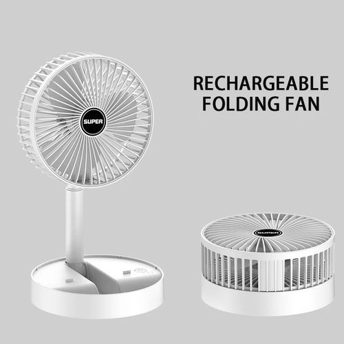 Desk Foldable Fan Adjustable Fan Strong Wind 3 Gear Usb