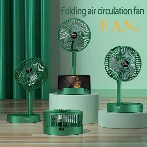 Desk Foldable Fan Adjustable Fan Strong Wind 3 Gear Usb