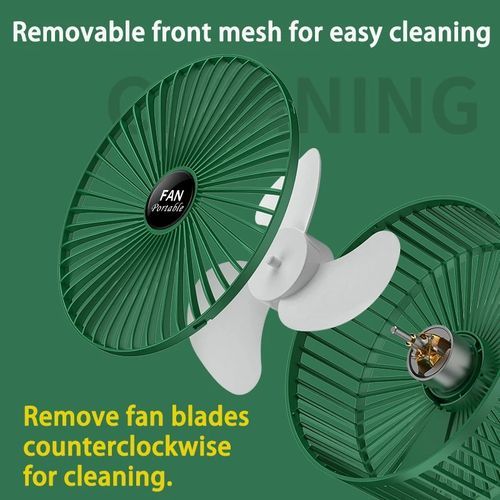 Desk Foldable Fan Adjustable Fan Strong Wind 3 Gear Usb