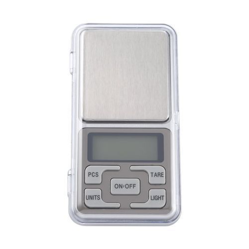 200g/0.01g Digital Precision Pocket Weigh Scale - Silver