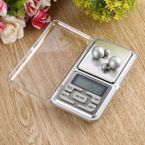 200g/0.01g Digital Precision Pocket Weigh Scale - Silver