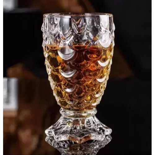 Elegant 6 Pieces Glasses For Water And Juice-Transparent