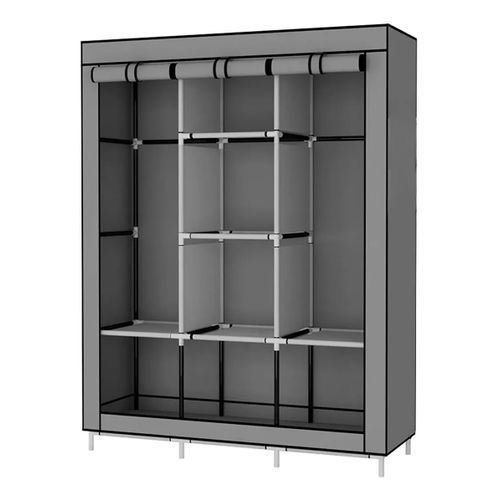 Portable Wardrobe Rack - Gray - 170*128*45cm